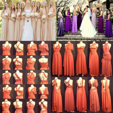 Load image into Gallery viewer, Multi Way Wrap Long Maxi Dress, Medium, 23F-199D001