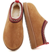 Load image into Gallery viewer, Fur Fleece Winter Home Shoes Slippers, Size 7.5, 23B-184S001