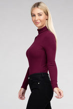 Load image into Gallery viewer, Ambiance Apparel Long-Sleeve Turtleneck Bodysuit