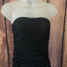 Load image into Gallery viewer, Elegant Black Strapless Dress, Medium, 1JJ-110D050