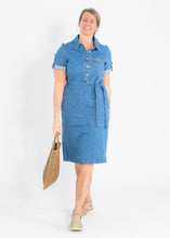 Load image into Gallery viewer, Ada Denim Midi Dress