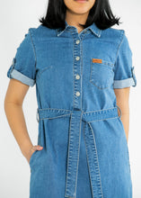 Load image into Gallery viewer, Ada Denim Midi Dress