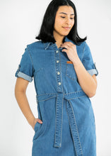 Load image into Gallery viewer, Ada Denim Midi Dress