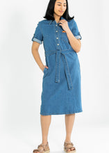 Load image into Gallery viewer, Ada Denim Midi Dress