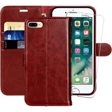 Load image into Gallery viewer, iPhone 8 Plus, iPhone 7 Plus, Leather Cover Case, Card Holder, 20K-173PH009