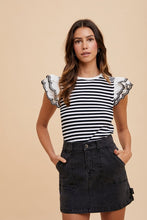 Load image into Gallery viewer, Annie Wear Cargo Denim Mini Skirt