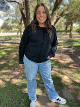 Load image into Gallery viewer, ONE ELEVEN NORTH Elliott Exposed Seam Sweatshirt in Five Colors