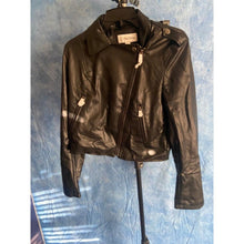 Load image into Gallery viewer, Faux Leather Zip Jacket, S, 7D-130T003