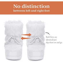 Load image into Gallery viewer, Faux Fur Snow Boots, Size 9, SL5-189S003