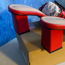 Load image into Gallery viewer, Call It Spring Scarlet Heeled Sandals, sz 7.5, SL3-1312s003