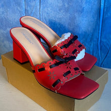 Load image into Gallery viewer, Call It Spring Scarlet Heeled Sandals, sz 7.5, SL3-1312s003