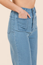 Load image into Gallery viewer, Mittoshop High Waist Wide Leg Jeans