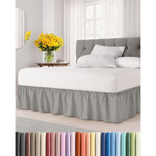 Load image into Gallery viewer, Wrap Around Dust Ruffle Bed Skirt, 19I-181H005
