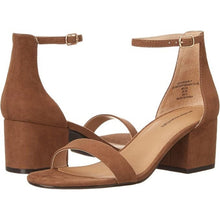Load image into Gallery viewer, Two Strap Ankle Strap Block Heel Sandal, SIZE 7,  SL1-169S002
