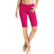 Load image into Gallery viewer, Ultra Stretch Perfectly Shaping Skinny Bermuda Shorts, 1X, 2C-1013B001 132