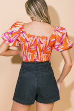 Load image into Gallery viewer, A WORLD OF GOOD WOVEN CROP TOP