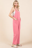 Culture Code Full Size Sleeveless Jumpsuit with Pockets