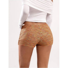 Load image into Gallery viewer, Y2k Knit Low Rise Mini Shorts, SIZE XL, 5G-178B001