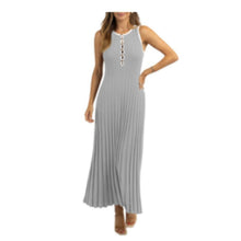 Load image into Gallery viewer, Gray Sleeveless Maxi Dress, SMALL, 5M-138D005