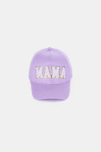 Load image into Gallery viewer, MAMA Chenille Patch Baseball Cap