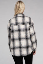 Load image into Gallery viewer, Ambiance Apparel Cozy Plaid Flannel Shacket