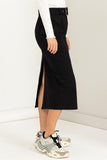 HYFVE PROFESSIONAL POISE  BUCKLED BELT CARGO SKIRT