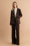 Sweet Generis HIGHT WAIST WIDE PANTS