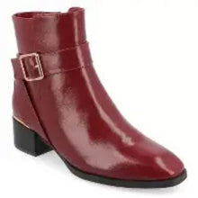 Load image into Gallery viewer, Journee Collection Red Booties, 7.5, 24C-165s008