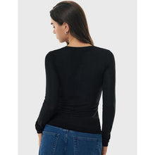 Load image into Gallery viewer, Crew Neck Going Out Tops Fall Basic Tee, Medium, 21D-199T005
