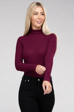 Load image into Gallery viewer, Ambiance Apparel Long-Sleeve Turtleneck Bodysuit