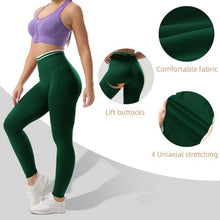 Load image into Gallery viewer, Seamless High Waisted Leggings Tummy Control Yoga Pants, Small, 23H200B006