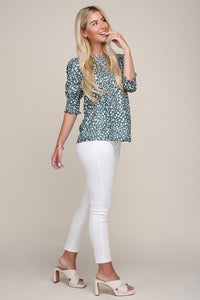 Nuvi Apparel Puff Sleeve Top