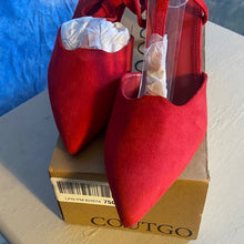 Load image into Gallery viewer, Elegant Red Women's Heels, sz 8.5, 5A-1311s004