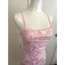 Load image into Gallery viewer, Spaghetti Straps Sparkly Sequins Bodycon Mini Dress, XS, 21F-195D001