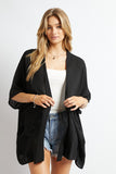 FAVORITE SOLID KIMONO CARDIGAN