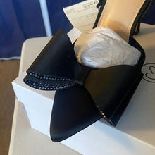 Load image into Gallery viewer, Elegant High Heel Open Toe Bow Shoe, sz 8.5, SL4-1311S002