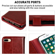 Load image into Gallery viewer, iPhone 8 Plus, iPhone 7 Plus, Leather Cover Case, Card Holder, 20K-173PH009