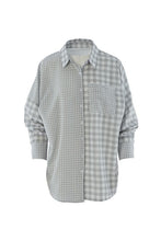 Load image into Gallery viewer, Nuvi Apparel Plaid shirt with a pocket