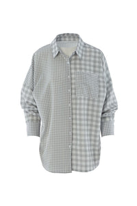 Nuvi Apparel Plaid shirt with a pocket