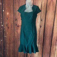 Load image into Gallery viewer, Grace Karin V Neck Cap SleevedKne Length Midi Dress, SMALL, 6F-142D007