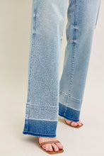 Load image into Gallery viewer, Judy Blue Full Size Mr Release Hem Wide Leg Jeans Plus Size