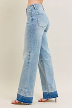 Load image into Gallery viewer, Judy Blue Full Size Mr Release Hem Wide Leg Jeans Plus Size