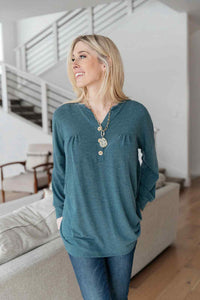 143 STORY Moon Bay Top In Blue