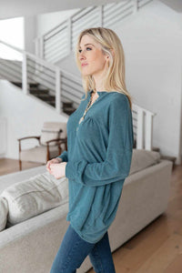 143 STORY Moon Bay Top In Blue