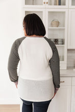 Load image into Gallery viewer, Waffle knit and Two tone fabric Top  Back
