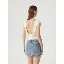 Load image into Gallery viewer, Boat Neck Cowl Backless Top, Small, 11G-191T007