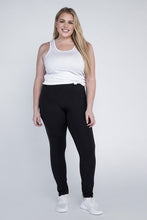 Load image into Gallery viewer, Ambiance Apparel Plus Everyday Leggings with Pockets