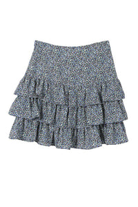 Lilou Tierd floral skirt - bottom