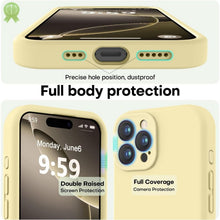 Load image into Gallery viewer, iPhone16Pro Case, Silicone with Soft AntiScratch Microfiber Lining, 20H-164PH004
