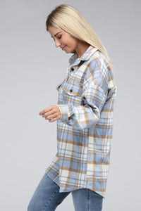 Nuvi Apparel Plaid Shacket